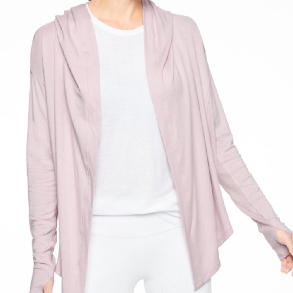 Athleta, Size S Lilac Nirvana Wrap / Open Cardigan, Thumbholes, Gently Used Cond